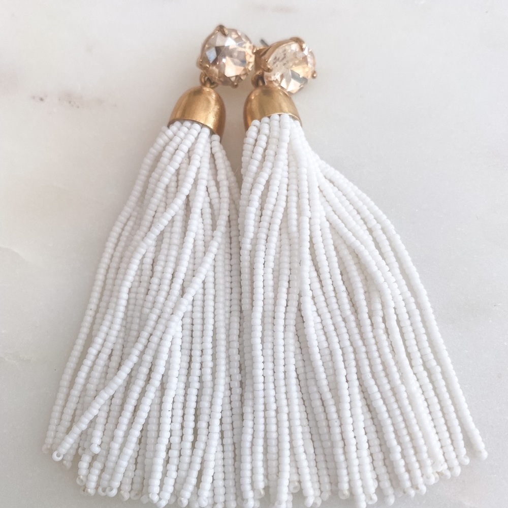 New J. Crew Beaded Earrings